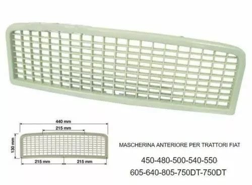Mascherina per trattore - mascherina, fiat