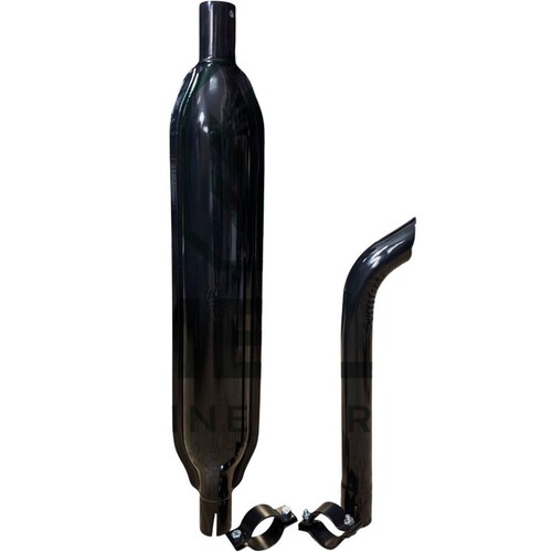 Kit marmitta tonda trattore - tonda,